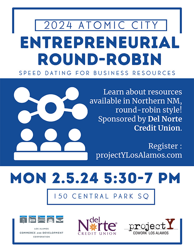 ProjectY Atomic City Entrepreneurial Round-Robin Feb. 5